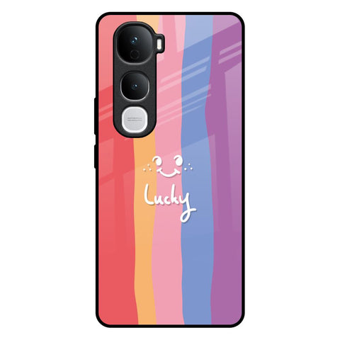 Lucky Abstract Vivo Y400 Pro 5G Glass Back Cover Online