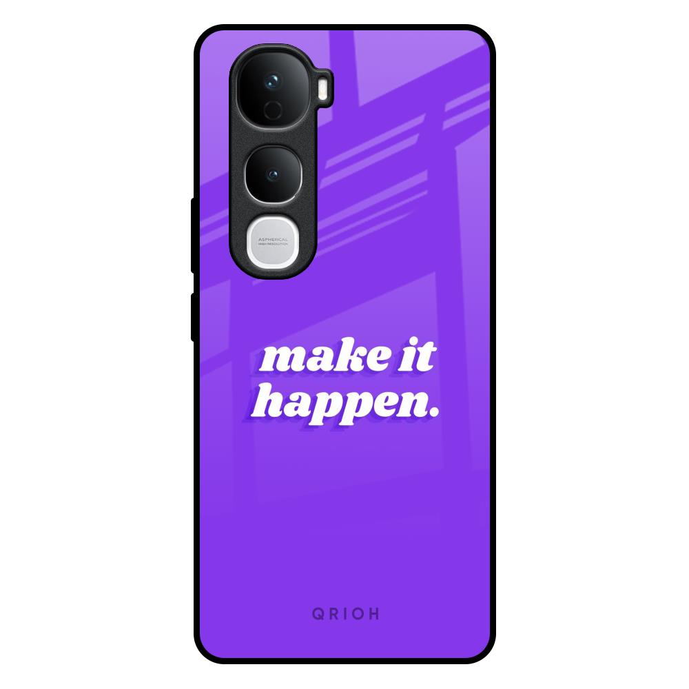 Make it Happen Vivo Y400 Pro 5G Glass Back Cover Online