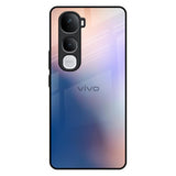 Blue Mauve Gradient Vivo Y400 Pro 5G Glass Back Cover Online