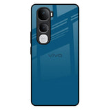 Cobalt Blue Vivo Y400 Pro 5G Glass Back Cover Online