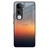 Aesthetic Orange Vivo Y400 Pro 5G Glass Back Cover Online