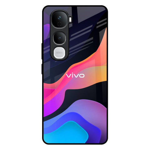 Colorful Fluid Vivo Y400 Pro 5G Glass Back Cover Online