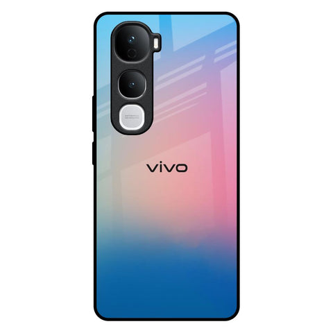 Blue & Pink Ombre Vivo Y400 Pro 5G Glass Back Cover Online