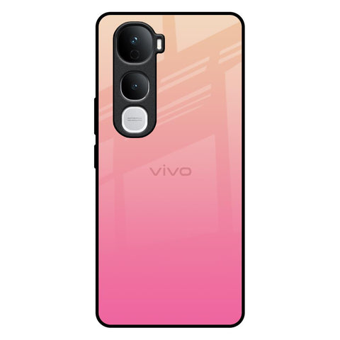 Pastel Pink Gradient Vivo Y400 Pro 5G Glass Back Cover Online