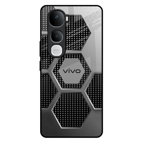 Hexagon Style Vivo Y400 Pro 5G Glass Back Cover Online