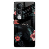 Tropical Art Flower Vivo Y400 Pro 5G Glass Back Cover Online