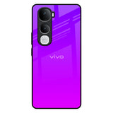 Purple Pink Vivo Y400 Pro 5G Glass Back Cover Online