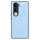 Pastel Sky Blue Vivo Y400 Pro 5G Glass Back Cover Online