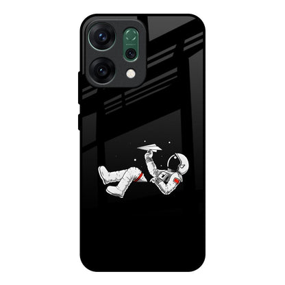 Space Traveller Oppo Reno14 pro 5G Glass Back Cover Online