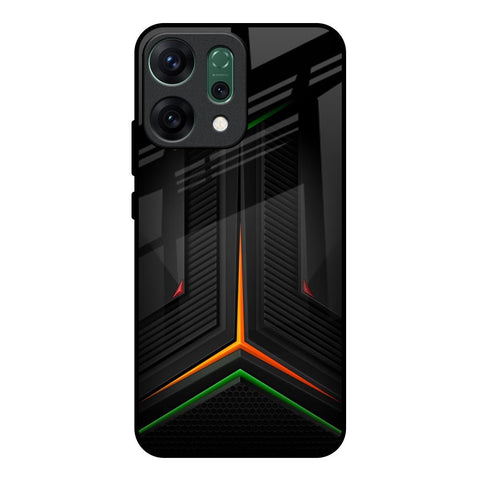 Modern Ultra Chevron Oppo Reno14 pro 5G Glass Back Cover Online