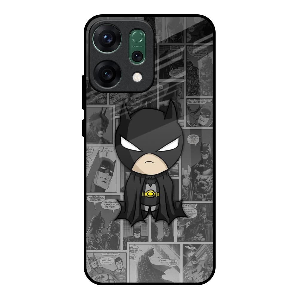 Cartoon Art Oppo Reno14 pro 5G Glass Back Cover Online