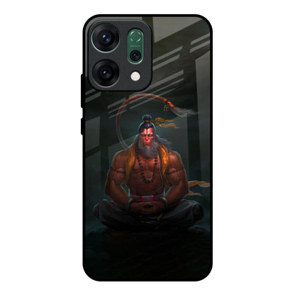Lord Hanuman Animated Oppo Reno14 pro 5G Glass Back Cover Online