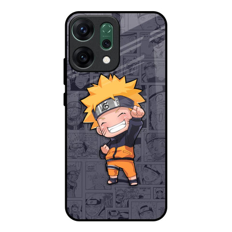 Orange Chubby Oppo Reno14 pro 5G Glass Back Cover Online