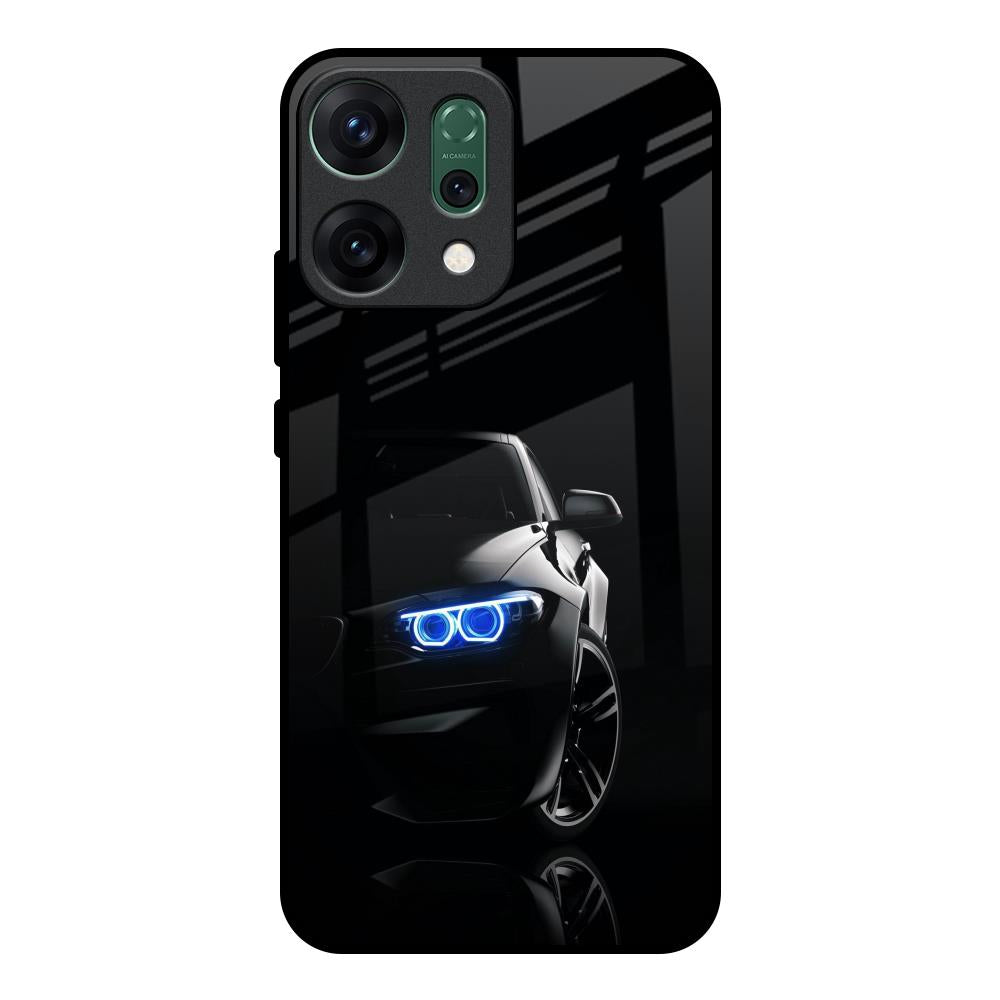Car In Dark Oppo Reno14 pro 5G Glass Back Cover Online