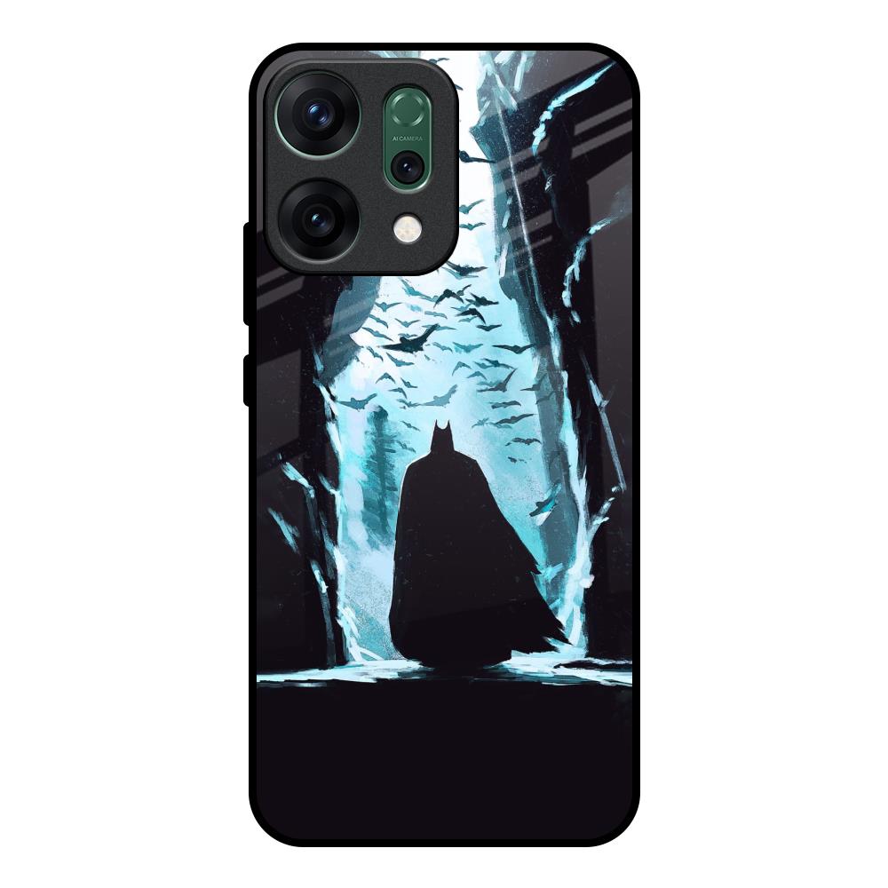 Dark Man In Cave Oppo Reno14 pro 5G Glass Back Cover Online