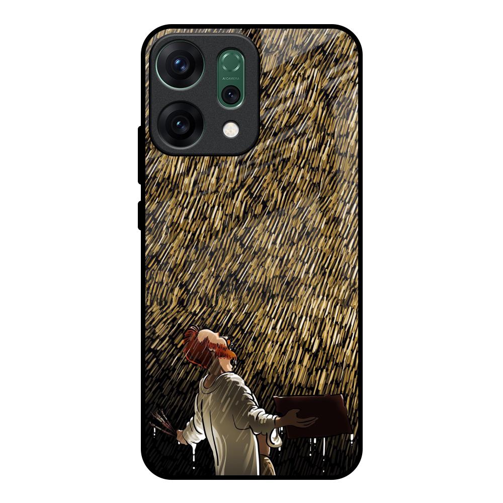 Rain Festival Oppo Reno14 pro 5G Glass Back Cover Online