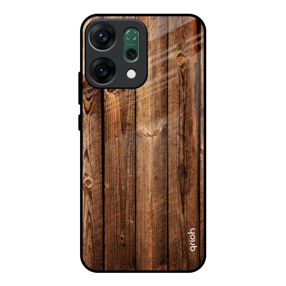Timber Printed Oppo Reno14 pro 5G Glass Back Cover Online
