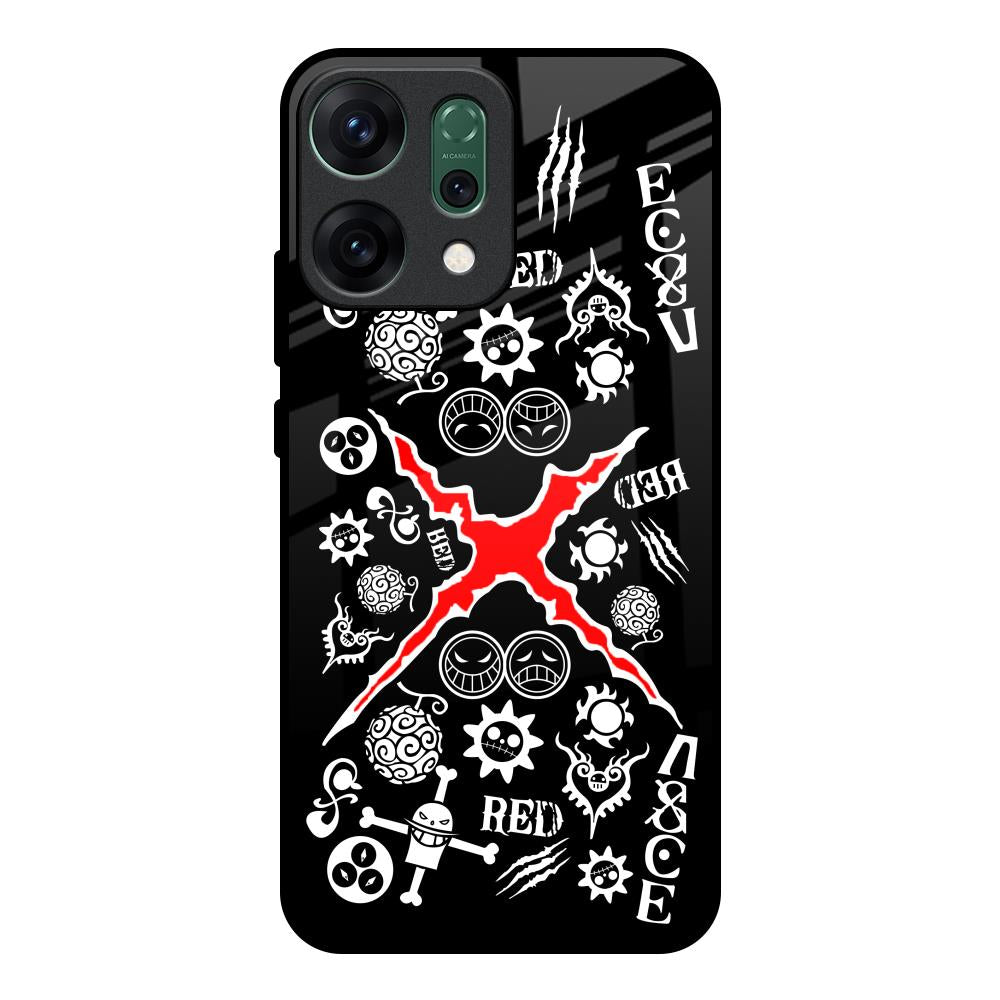 Red Zone Oppo Reno14 pro 5G Glass Back Cover Online