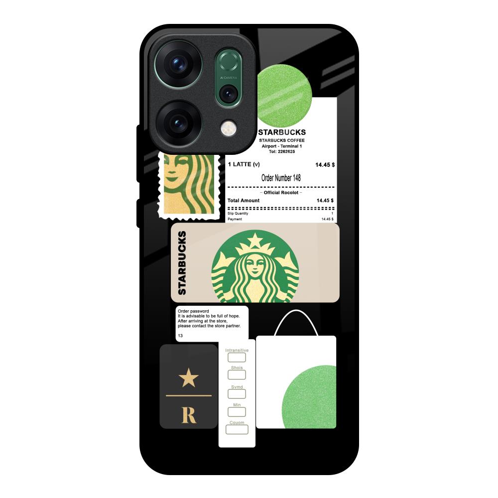 Coffee Latte Oppo Reno14 pro 5G Glass Back Cover Online