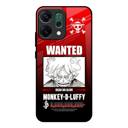 Luffy Wanted Oppo Reno14 pro 5G Glass Back Cover Online