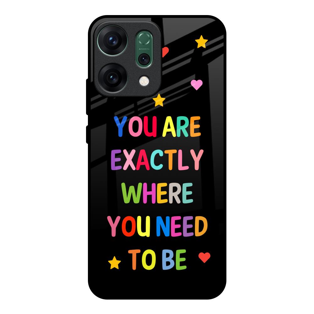 Magical Words Oppo Reno14 pro 5G Glass Back Cover Online