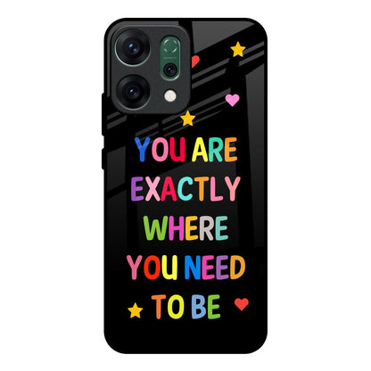 Magical Words Oppo Reno14 pro 5G Glass Back Cover Online