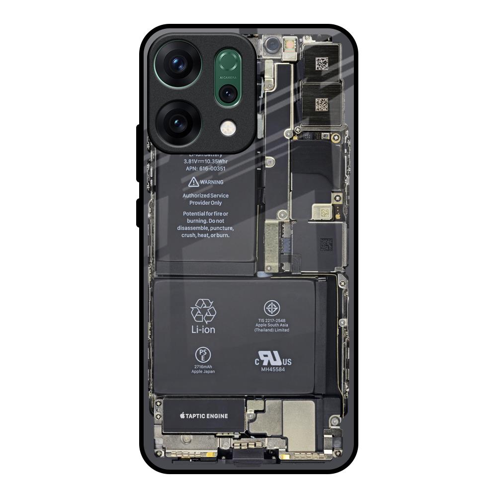 Skeleton Inside Oppo Reno14 pro 5G Glass Back Cover Online