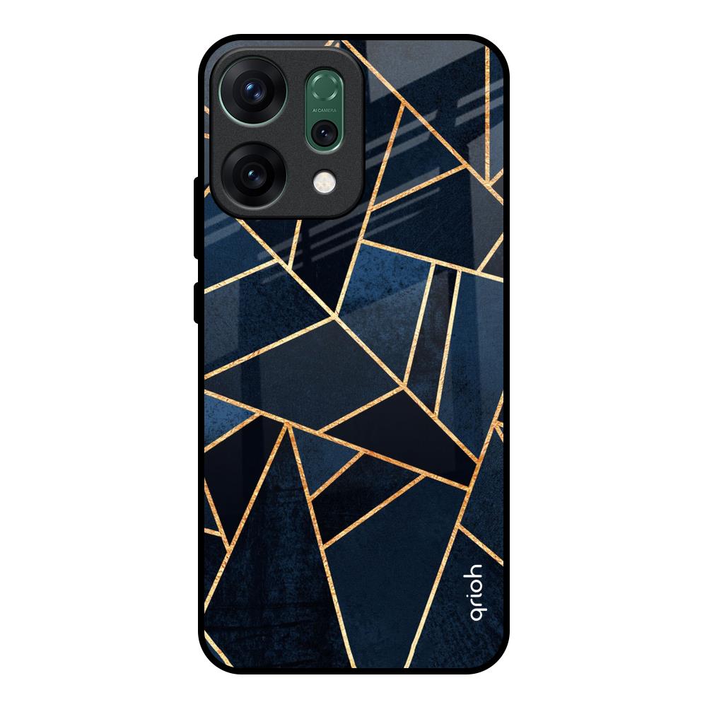 Abstract Tiles Oppo Reno14 pro 5G Glass Back Cover Online