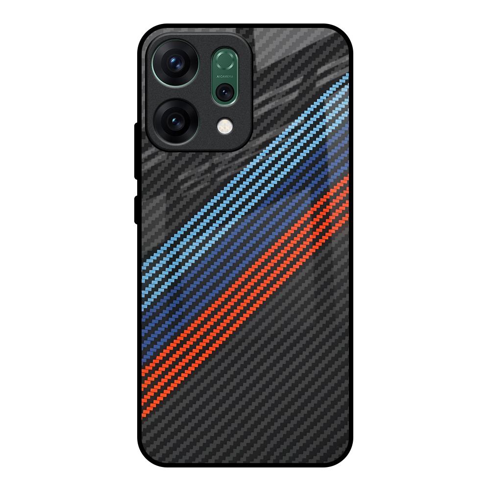 Carbon Inspired Oppo Reno14 pro 5G Glass Back Cover Online