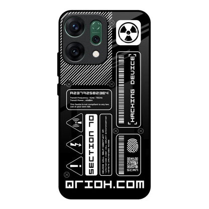 Futuristic Art Oppo Reno14 pro 5G Glass Back Cover Online