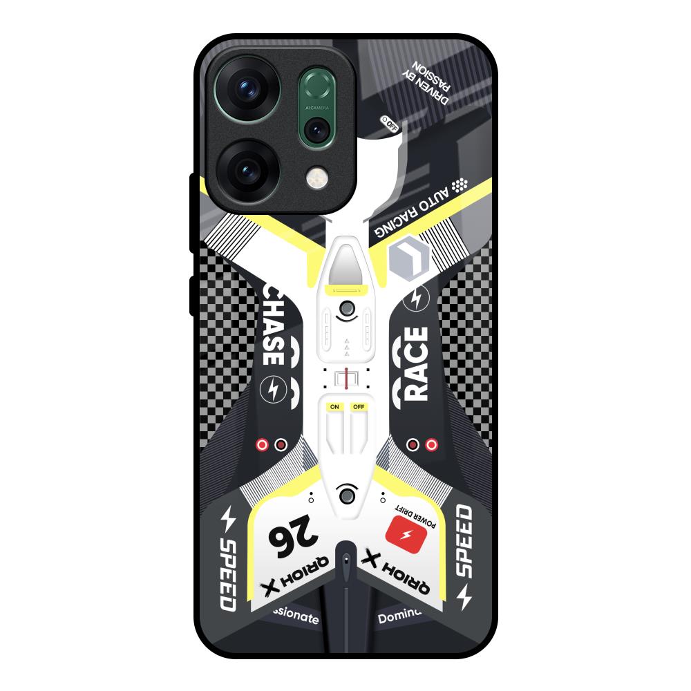 Car Enthusiast Oppo Reno14 pro 5G Glass Back Cover Online