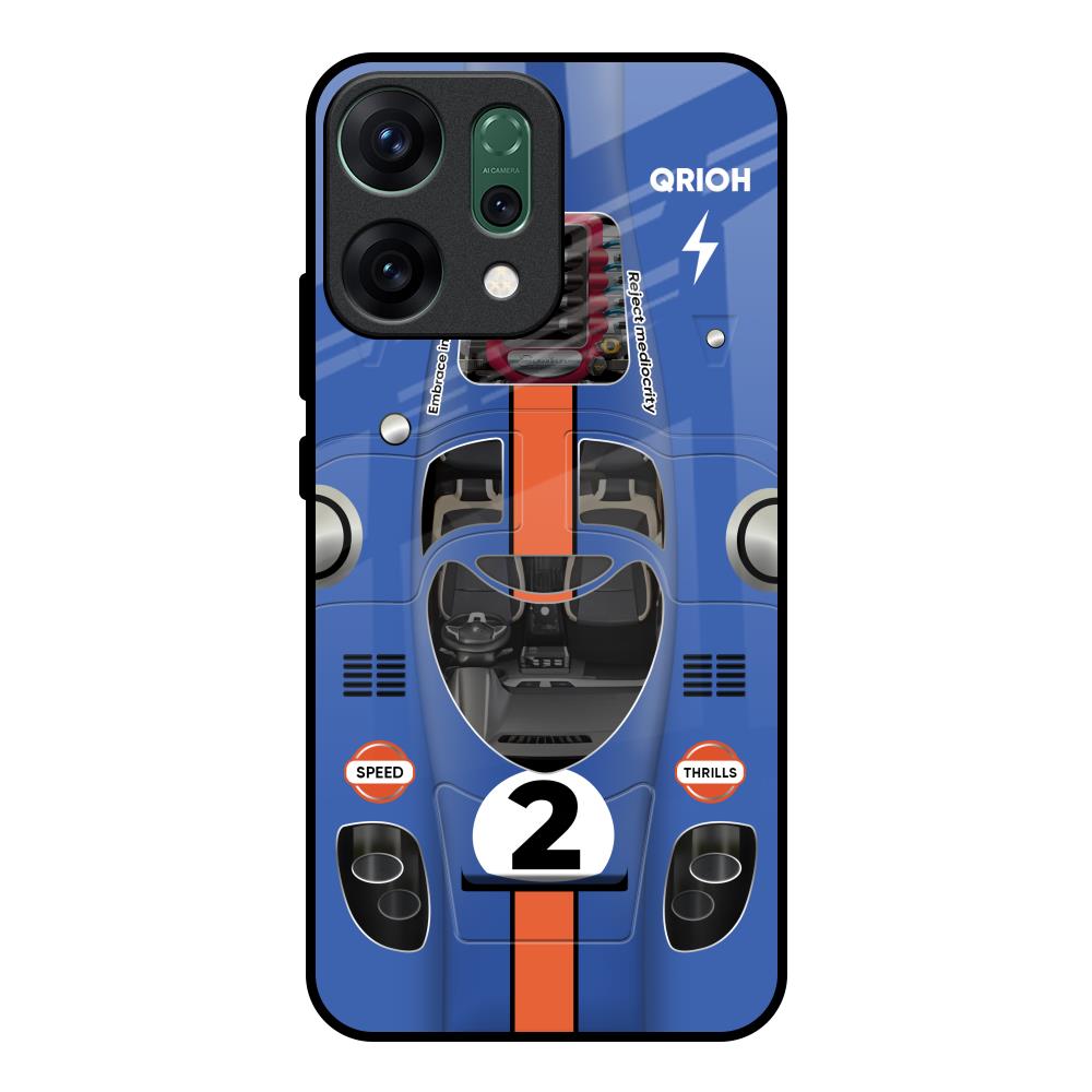 Car Adiction Oppo Reno14 pro 5G Glass Back Cover Online