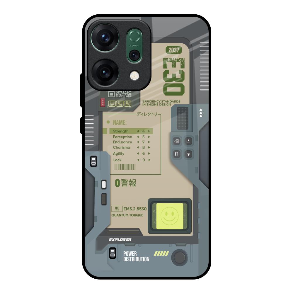 Art Station Oppo Reno14 pro 5G Glass Back Cover Online