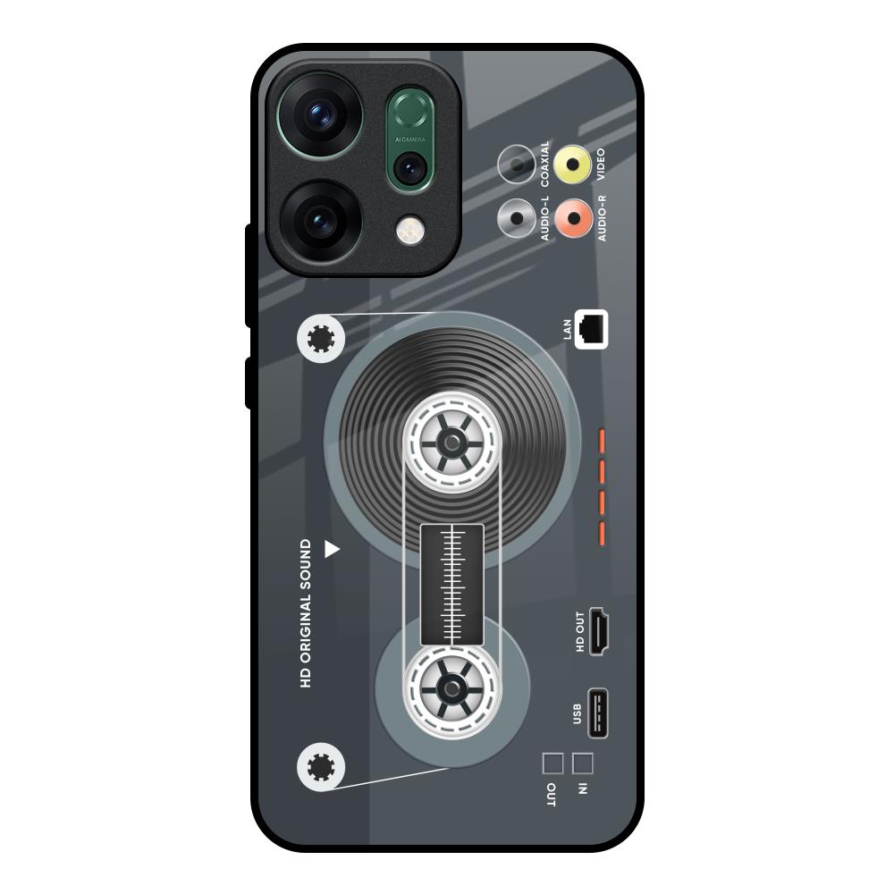 Retro Recorder Oppo Reno14 pro 5G Glass Back Cover Online