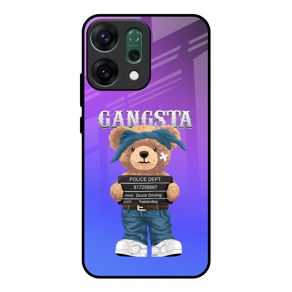 Gangsta Bear Oppo Reno14 pro 5G Glass Back Cover Online