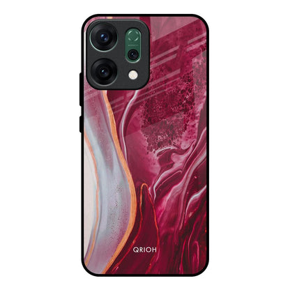 Crimson Ruby Oppo Reno14 pro 5G Glass Back Cover Online
