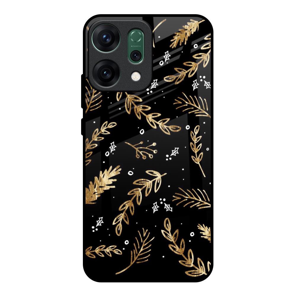 Autumn Leaves Oppo Reno14 pro 5G Glass Back Cover Online