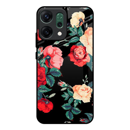 Floral Bunch Oppo Reno14 pro 5G Glass Back Cover Online