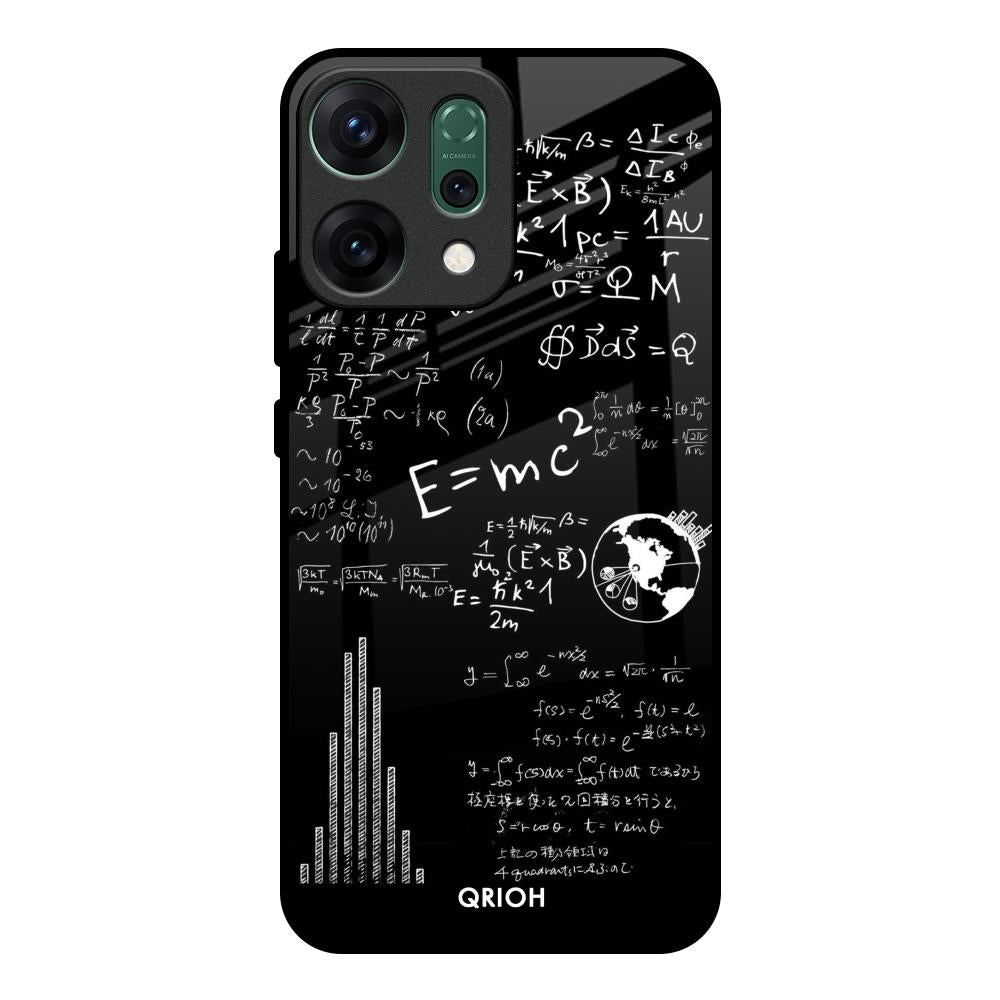 Funny Math Oppo Reno14 pro 5G Glass Back Cover Online