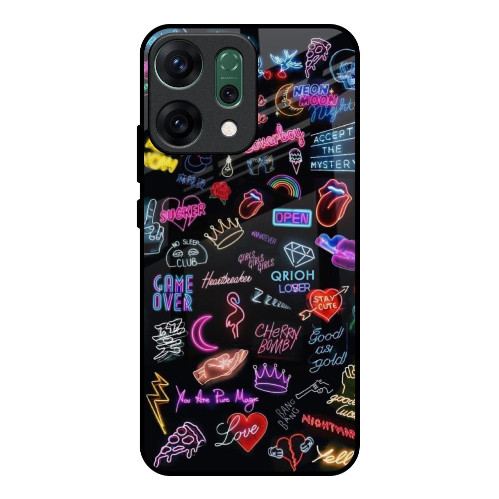 Accept The Mystery Oppo Reno14 pro 5G Glass Back Cover Online