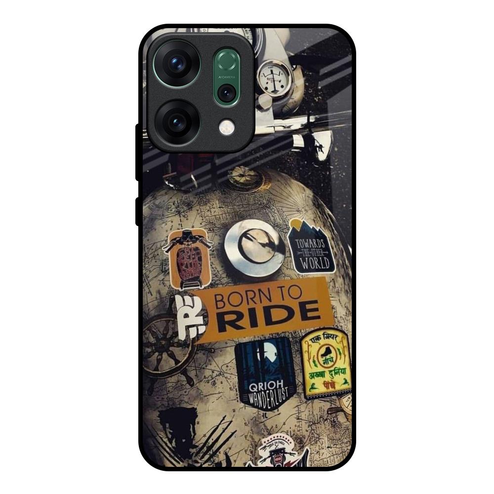 Ride Mode On Oppo Reno14 pro 5G Glass Back Cover Online