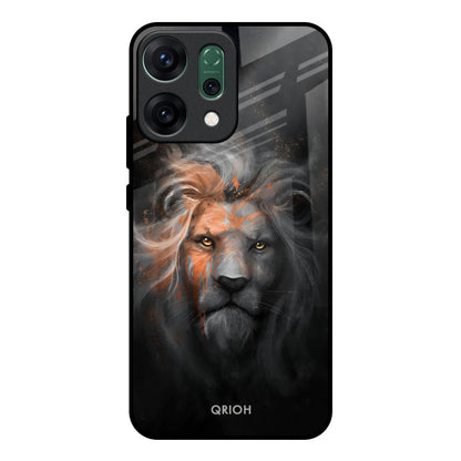 Devil Lion Oppo Reno14 pro 5G Glass Back Cover Online