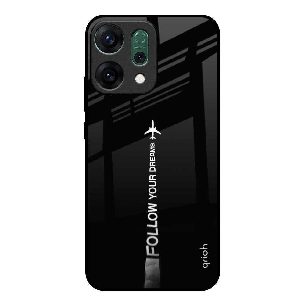 Follow Your Dreams Oppo Reno14 pro 5G Glass Back Cover Online
