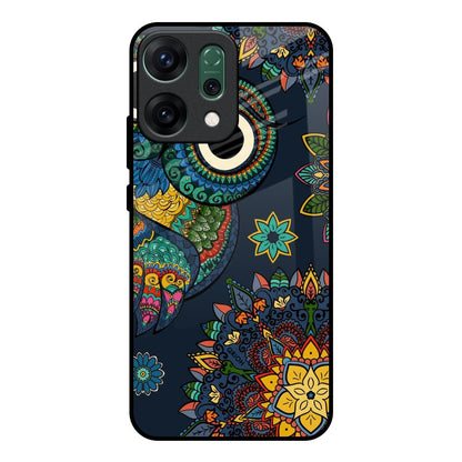 Owl Art Oppo Reno14 pro 5G Glass Back Cover Online