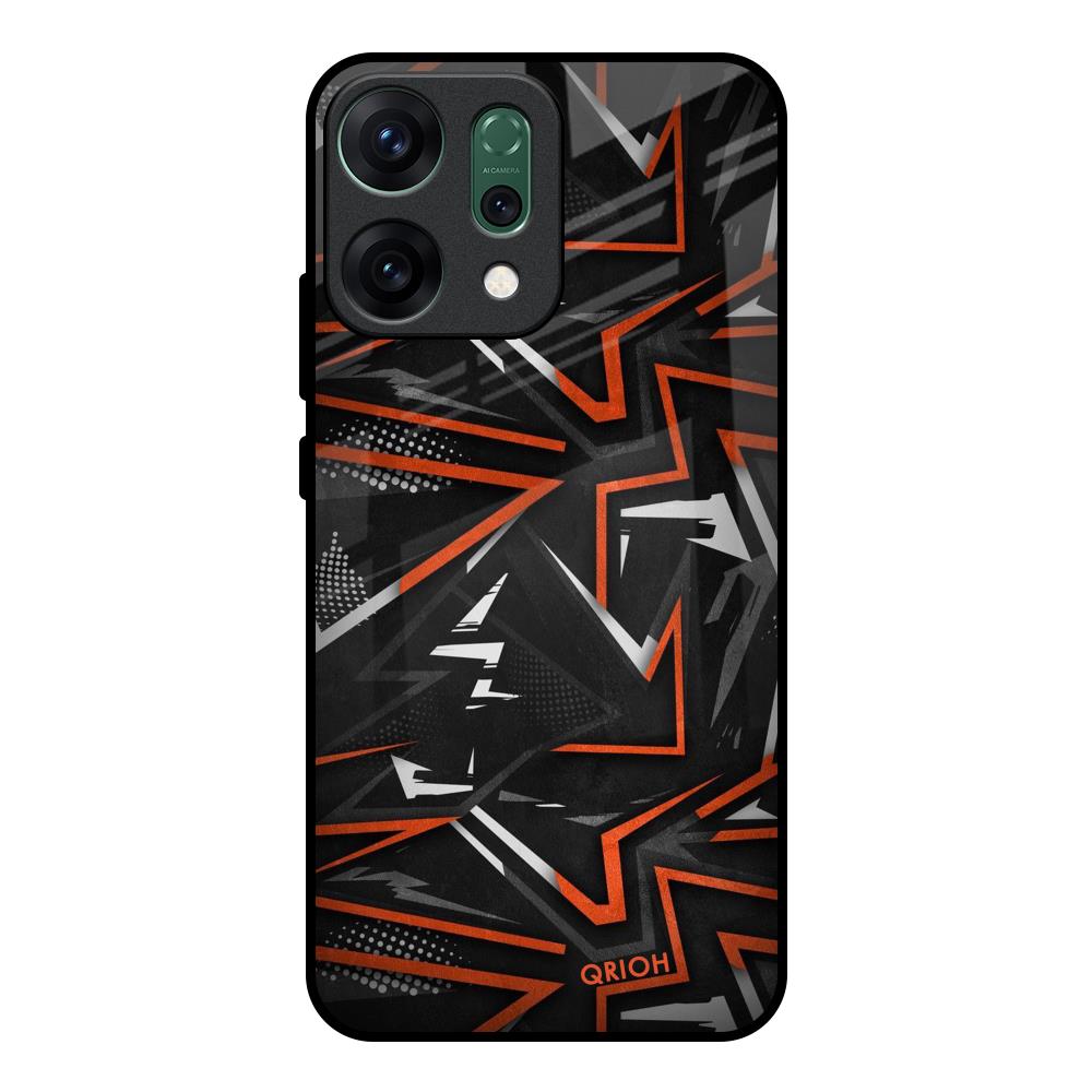 Vector Art Oppo Reno14 pro 5G Glass Back Cover Online