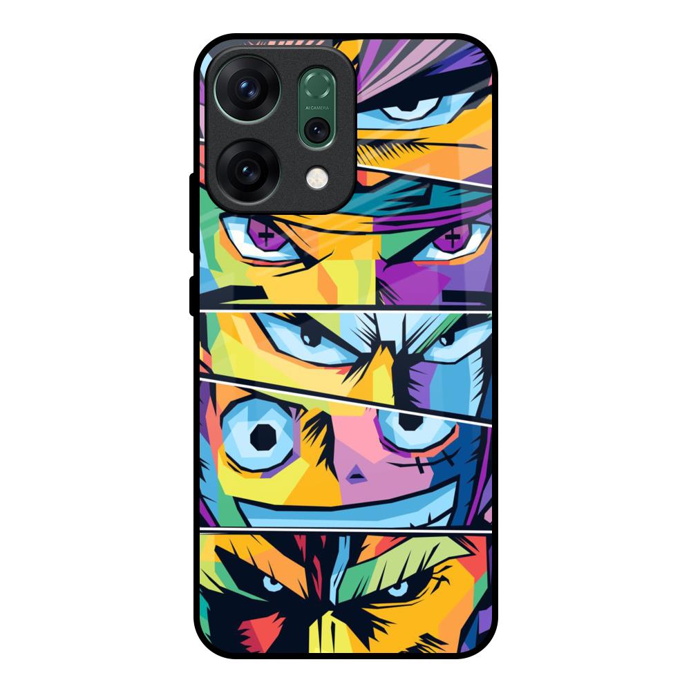 Anime Legends Oppo Reno14 pro 5G Glass Back Cover Online