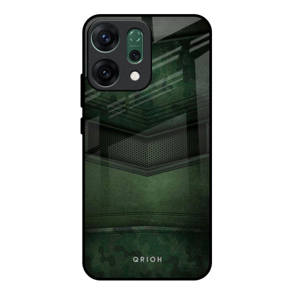 Green Leather Oppo Reno14 pro 5G Glass Back Cover Online