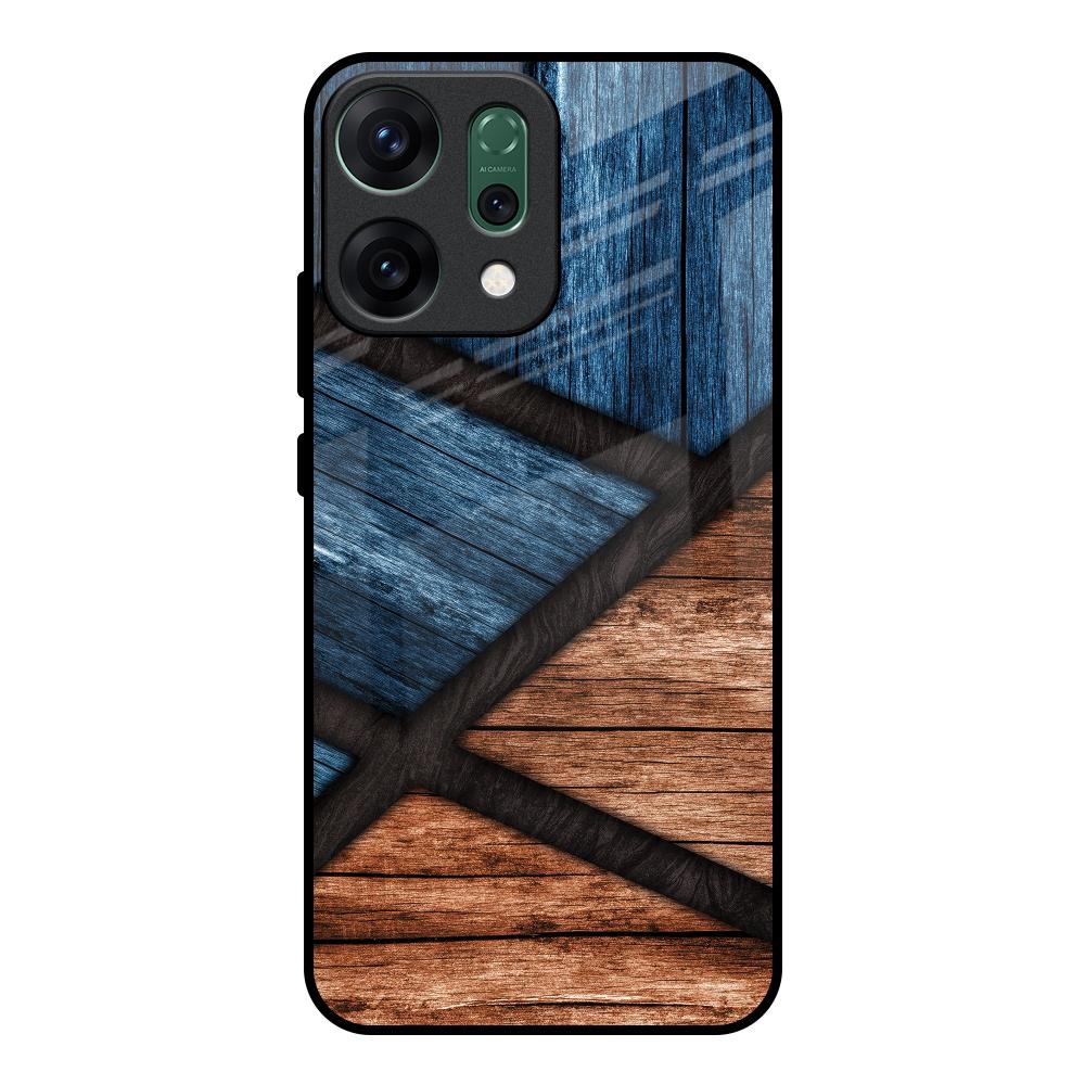 Wooden Tiles Oppo Reno14 pro 5G Glass Back Cover Online