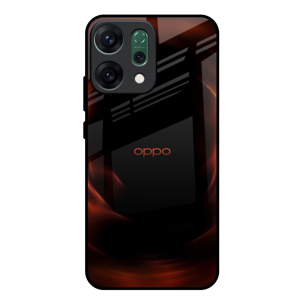 Evil Fire Oppo Reno14 pro 5G Glass Back Cover Online