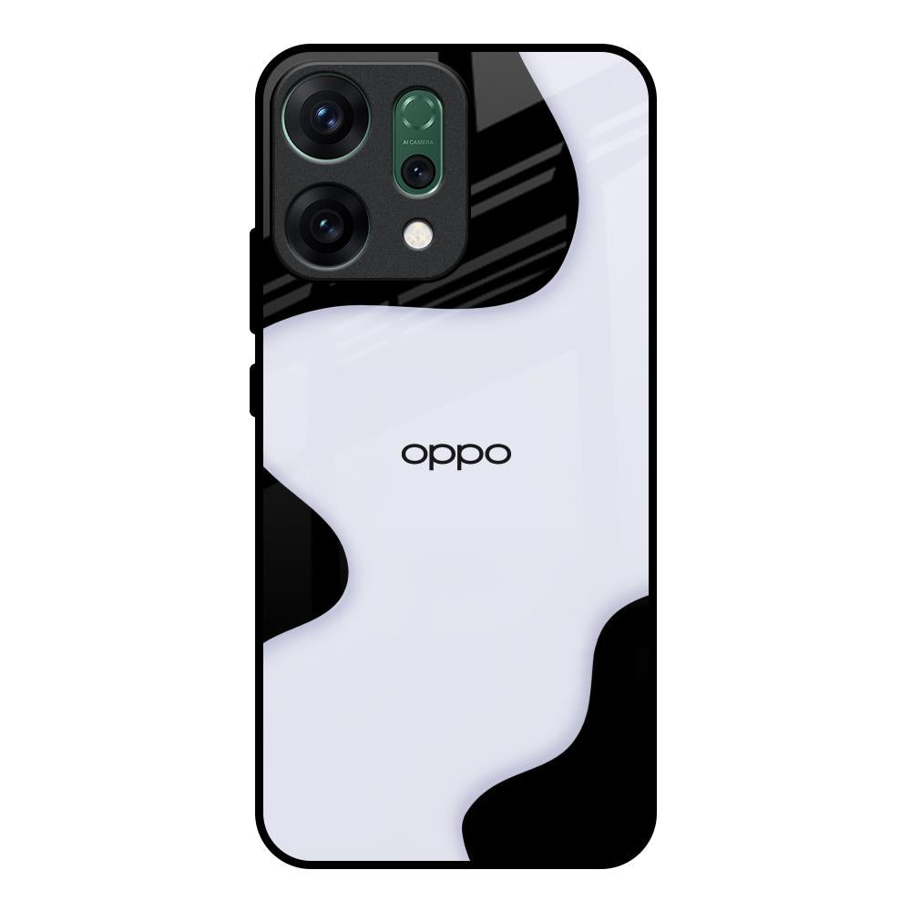 Wheat Cream Wavy Oppo Reno14 pro 5G Glass Back Cover Online